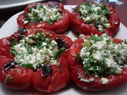 Peynirli Biber Dolmas