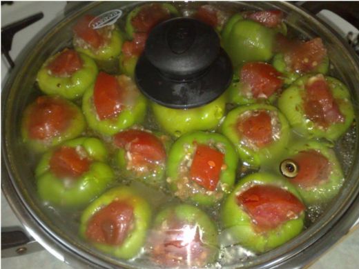 Yeşil Biber Dolması Tarifi ve Malzemeleri