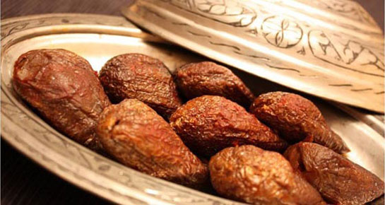 Antep Usulü Kuru Patlıcan Dolması